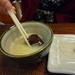Takatoo Soba Irinoya - 辛味大根と焼味噌