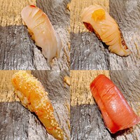 築地青空三代目 大名古屋ビルヂング店 - 鯛・鰆・ボタン海老・中トロ