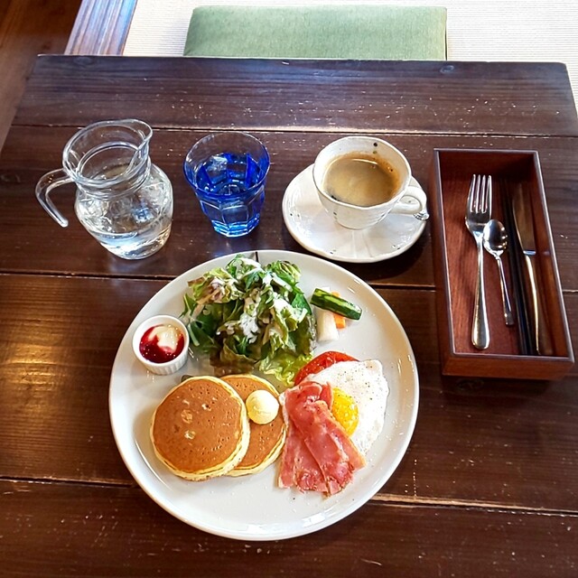 パンケーキ ラボ 和 Pancake Labo和 田井ノ瀬 カフェ 食べログ