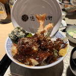 Owarisoba To Tendon Tokugawa Chuubee - 味噌天丼