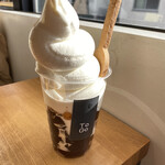 トゥー ゴー クルマミチ - コーヒーゼリーソフトクリーム（500円）