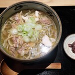 Yamagata Soba To Binchoutan Aburishuka Ebisu Tei - 冷たい肉（鶏）そば