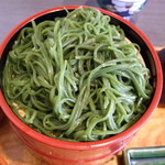 そば処　富よし - 変わり蕎麦「抹茶そば」