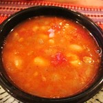 トルコ料理 ドルジャマフセン - Aセット(白いんげん豆とラム肉のトマトソース煮込み）