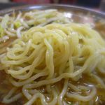 国立飯店 - つるつるのストレート麺