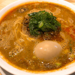 麺庵ちとせ - 担担麺煮玉子　950円