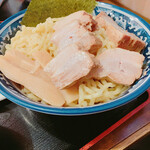 中華そば 華丸 - チャーシューつけ麺特盛