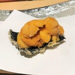 にい留 - 生雲丹と海苔