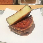 にい留 - 最後に再び、時間が経って食感の変わったさつまいも