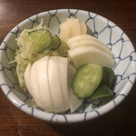 土手の伊勢屋 - お新香