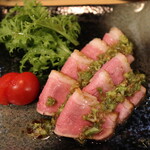 季節料理 よし野 - 鴨ロースのふきのとうソース