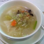 Ankoru Tomu - ランチのスープ