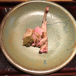 ろっかん - ミルクラムと蕗の薹味噌