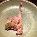 ろっかん - ミルクラムと蕗の薹味噌