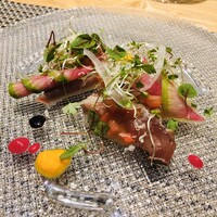 ガストロノミーソール ヤナギヤ - メジマグロのカルパッチョ　