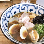 きくや - 鴨と地ハマグリの豊潤醤油SOBA