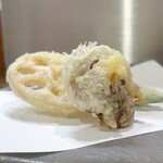 桶家乃隠居 - しいたけ、レンコン、オクラ