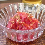 桶家乃隠居 - 赤大根のなます