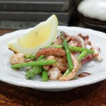 桶家乃隠居 - いか下足やき