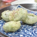 桶家乃隠居 - そらまめの てんぷら