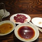 大阪ホルモン - ﾚﾊﾞ刺900円（水・金のみ?)