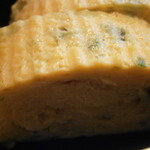 土家 - 24年4月　前菜盛合せ　青のり入り玉子焼き