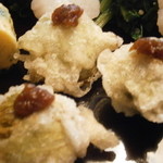 土家 - 24年4月　前菜盛合せ　蕗の薹の天ぷら