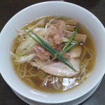 手打ち麺 やす田 - 醤油らーめん＋メンマ