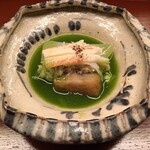 木山 - 松葉ガニと大根とせり