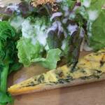 アキノキッチン - 野菜サラダと前菜3種