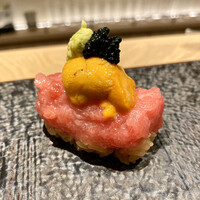 鮨 いつみ - ウニトロキャビア