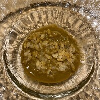 鮨 いつみ - あわびの肝ソースリゾット