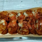 ひっぱり蛸 - エビ塩マヨたこ焼き