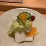 割烹 一楓 - 浅漬け