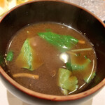割烹 一楓 - 味噌汁