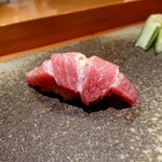 天寿し - 大トロ(塩)