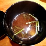 天寿し - 赤出汁
