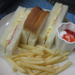 トマト カフェ - 料理写真:モーニングＣセットドリンク代＋２60円