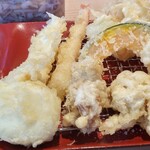 Tempura Meshi Ten Nosuke - 天之助定食　900円(込)　全7品