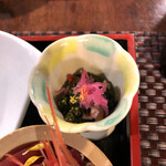 大洗パークホテル - 菜花と浅利のマリネ