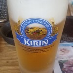 Robatayaki Sanroku - お酒③生ビール！
      再び生ビールです。( 〃▽〃)