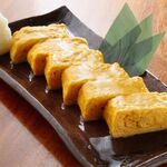 鳥ばか一代 - 奥久慈卵の出汁巻き卵