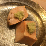 鮨 しゅん輔 - 鮟肝には山葵っしょ