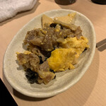 さいとう屋 - 豚肉とタケノコの玉子炒