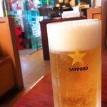 長城 - とりあえず～ビールでしたょ♫