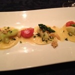 SALONE 2007 - コルツェッティ　バッカラマンテカートとアスパラ