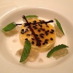 SALONE 2007 - パッションフルーツのセミフレッド　ココナッツのズッペッタ