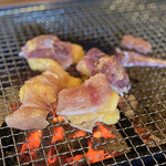 ろばたやき山ろく - 塩地鶏