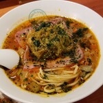 麺屋 六感堂 - ロールキャベツヌードル (太陽のトマトversion)