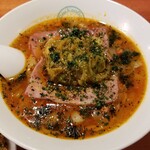 麺屋 六感堂 - ロールキャベツヌードル (太陽のトマトversion)